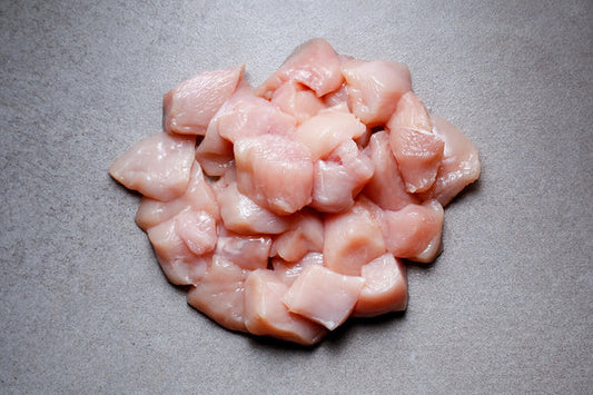Free Range Diced Chicken Breast