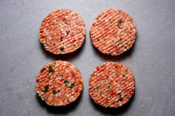 Lamb Burger with Chilli and Coriander