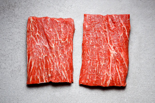 Grass Fed Beef Flat Iron Steaks