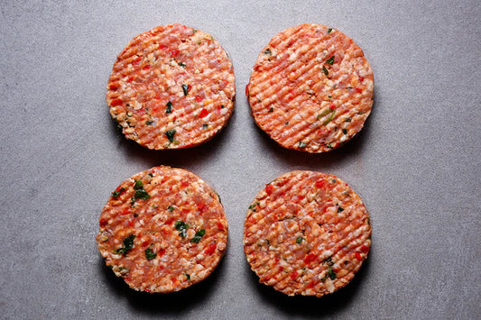 Lamb Burger with Chilli and Coriander